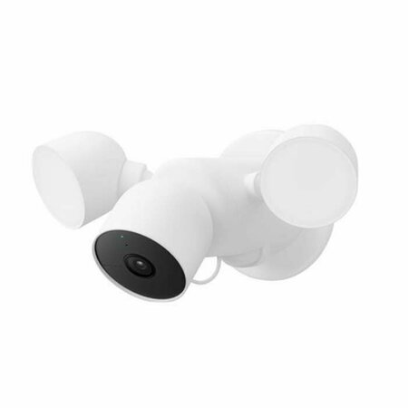 GOOGLE NEST Wireless Camera with Floodlight White GA02942-US